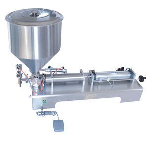 Nouvelle conception de machine de remplissage de liquides à piston économe en énergie, machine de remplissage de pâtes à vendre - Product Image 1