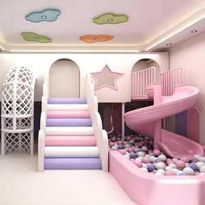 Ensemble d'équipements de jeu intérieur haut de gamme et fiables pour enfants, piscine à balles commerciale avec toboggan, modèle Saidi - Product Image 2