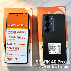 ขายตรงจากโรงงาน ดรอปชิปปิ้ง สมาร์ทโฟนแอนดรอยด์ ความจุ 24GB+512GB รุ่น Spark40 Pro TECHNO - Product Image 1