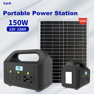 Estación de Energía Portátil de 150W con Batería de Plomo-Ácido para Almacenamiento de Energía en Exteriores, con Paneles Solares - Product Image 1