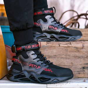Chaussures de sécurité de travail en acier de haute qualité Dian Sen, baskets décontractées respirantes et légères pour hommes, chaussures de sport de haute qualité pour hommes - Product Image 2