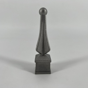 رؤوس سياج ألومنيوم شعبية مقاس 3/4 بوصة (19 مم)، رؤوس سياج ألومنيوم مصبوبة - Product Image 2