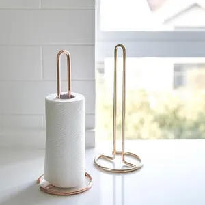 держатель для туалетной бумаги стеклянная крышка Suppliers-Нордический Железный Держатель для бумажных полотенец, обеденный стол, кухонный держатель для рулонной бумаги, держатель для рулонов туалетной бумаги