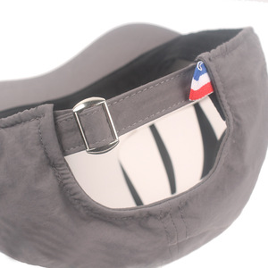 Ivy Hat Unisex Solid Color Breathable Foldable Sun Protection Cap Gray Navy Blue Beige Black - Product Image 5