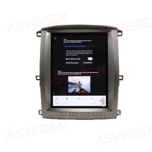 12.1 pouces Android voiture stéréo écran tactile autoradio lecteur <span class=keywords><strong>DVD</strong></span> pour Lexus LX470 2004-2006 GPS Navigation - Product Image 5