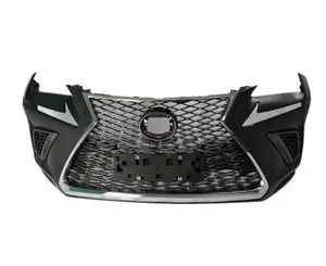 MUSUHA Frontstoßstange Sport-Kartongrill für LEXUS 2015 2016 2017 Aufrüstung 2018 2019 2020 für Lexus NX200 NX200t NX300h Karosseriasysteme für den Auto