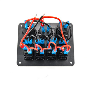 Interrupteur Weichuang 4 voies avec double connecteur USB et détection de tension pour conversion de camping-car, yacht, voiture - Product Image 2