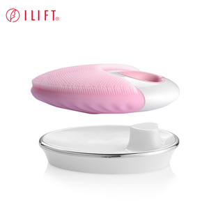 Électrique Massage Du Visage Sans Fil Intelligente <span class=keywords><strong>sonic</strong></span> silicone maquillage brosse de nettoyage - Product Image 5