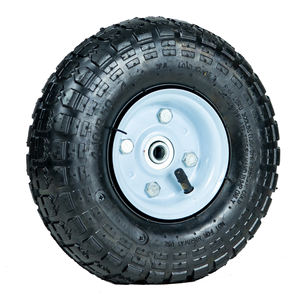 Roulettes d'équipement médical à haute élasticité de 10 pouces noyau absorbant les chocs capacité de charge de 200kg fer en plastique nouveau pour la vente au détail - Product Image 2