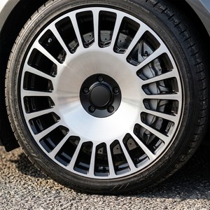 Rines Forjados de 18 y 19 Pulgadas, Diseño Turbofan, Acabado Negro Mecanizado, 5x112 5x114.3, Cóncavos, para VW Golf R, <span class=keywords><strong>Ford</strong></span> Focus <span class=keywords><strong>RS</strong></span>, Audi S3 Rally - Product Image 1