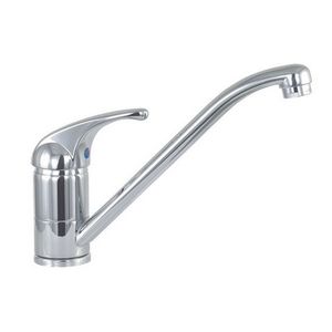 Robinet de lavabo à levier unique série Marzia, chromé, mitigeur monotrou - Product Image 1