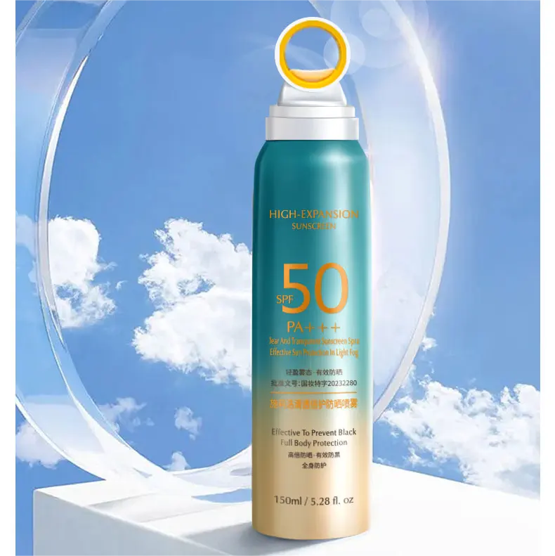 Crème solaire de haute qualité pour le visage et le corps, blanchiment, crème solaire, crème de soin pour la peau, anti-âge, contrôle de l'huile, hydratant Spf50 +