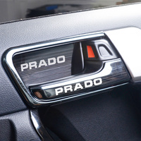 Poignée de porte Prado en acier inoxydable de haute qualité, couleur unie, 10-21 2700, accessoires de modification et de décoration imposants