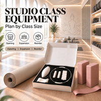 Anneaux de Yoga et Pilates lestés de haute qualité, écologiques, 5 lb et 10 lb, avec anneaux de fitness en silicone antidérapants
