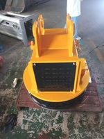 Aimant de levage électromagnétique hydraulique portable SLN 10-15 tonnes pour excavatrice, récupération de ferraille lourde sur chantier de démolition