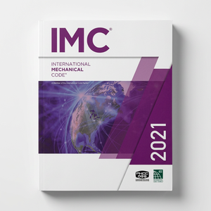 Code mécanique international IMC 2021, systèmes mécaniques, normes de construction HVAC, livre broché - Product Image 1