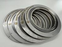 Joints toriques enroulés en spirale en PTFE imprégné de fibre de carbone, garnissage en graphite en acier inoxydable Flexitallic SS304 SS316, épaisseur 4,5 mm