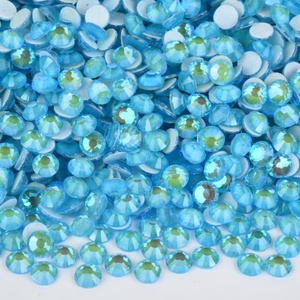 OLeeya Wholesale Strong Glue Rhinestone Hotfix Bulk Crystal Rhinestone Iron on Strass Rhinestones for Garment <b>Bikini</b> DIY - Product Image 2