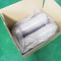Boîtes de rangement et étuis pour casquettes en PVC transparent, supports et attaches pour chapeaux à visière plate ou incurvée, vente en gros directe usine