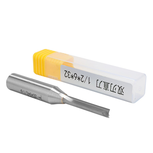 Herramienta combinada de corte y ranurado de bordes de broca de enrutador recto de carburo de tungsteno TCT 2 flautas para MDF/madera maciza - Product Image 2