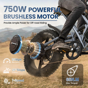 จักรยานไฟฟ้าสำหรับผู้ใหญ่จักรยานไฟฟ้า14AH 750W สำหรับผู้ใหญ่ - Product Image 3