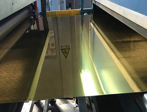 Mẫu Miễn Phí Sản Phẩm Kiến Trúc Vàng Gương Acp Tấm Gương Mặt Tiền Ốp Nhựa Nhôm <span class=keywords><strong>Composite</strong></span> Kim Loại Bảng Điều Chỉnh - Product Image 2