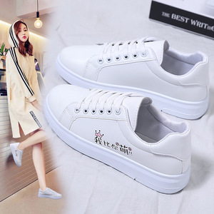 รองเท้าผ้าใบผูกเชือกสไตล์หวานสำหรับสาวๆ รุ่นใหม่รับฤดูใบไม้ผลิ - Product Image 2
