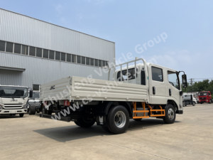 Prix d'usine JMC T822 4X2 3T Dropside Camion Camion de livraison de marchandises Camion cargo léger à double rangée Cabine Camion pour l'Algérie - Product Image 4