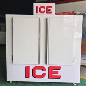 <span class=keywords><strong>Distributeur</strong></span> de glace en sacs commercial, <span class=keywords><strong>distributeur</strong></span> de glace congelée, bac de stockage de glace en cubes, congélateur, présentoirs de marchandises - Product Image 2