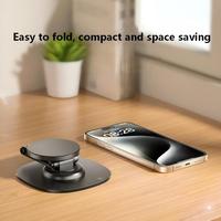 Support de téléphone de bureau de luxe, support magnétique réglable pour téléphone portable/tablette, support paresseux en métal, nouveau pour utilisation sur bureau