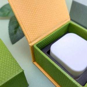 Impresión personalizada imán cierre concentrado contenedor tarro de vidrio caja de papel caja de embalaje - Product Image 4