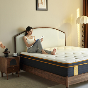 Colchón Híbrido de Lujo Moderno Premium de 30 cm, Espuma Viscoelástica Doble, 7 Zonas de Muelles Ensacados, OEKO-TEX, para Hotel y Apartamento - Product Image 1