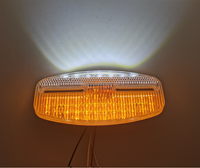 Lumière latérale de camion de 24V LED super lumineuse nouvelle 12V durable en aluminium imperméable rouge et blanc
