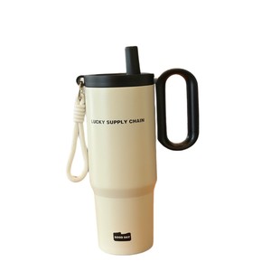 Vaso Aislado <span class=keywords><strong>de</strong></span> Acero Inoxidable Ice King con Asa y Pajita, Vaso Gigante <span class=keywords><strong>de</strong></span> Gran Capacidad, Apto para Uso en Exteriores - Product Image 2