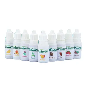 Stevia liquid sweetener plastic/glass bottle 10/50/100ml