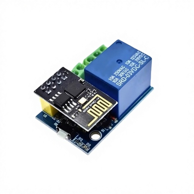Hentet BOM ESP01 ESP-01S ESP8266 5V WiFi Relay Module Smart Home Wireless WIFI Switches Remote Control Switch Phone APP Product