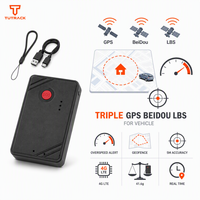 Rastreador GPS Inalámbrico Oculto para Vehículos con Triple GPS BeiDou LBS, Protocolo Abierto, Geocerca, Alerta de Exceso de Velocidad, Precisión Inferior a 10m, Ubicación en Cualquier Lugar