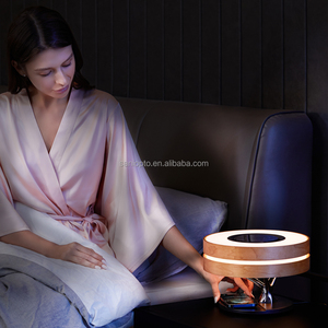 Đèn Ngủ Hàng Gia Dụng Đèn LED Thông Minh Sạc Không Dây Đèn Bàn Loa Âm Thanh Nổi Cao Cấp Với Đồng Hồ Kỹ Thuật Số - Product Image 3