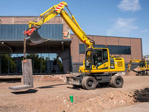 Thương hiệu nổi tiếng 18 tấn pw180 Wheel máy xúc trên bán với hiệu suất cao - Product Image 3