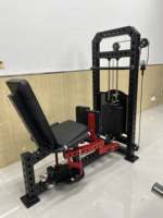 Machine d'entraînement des cuisses pour la musculation, équipement d'exercice des cuisses intérieures et extérieures réglable de qualité commerciale