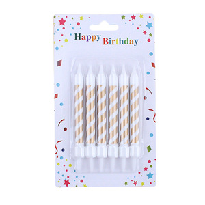 Bougies d'anniversaire populaires avec lettres imprimées pour gâteau, décoration de gâteau, bougies d'anniversaire pour célébration - Product Image 1