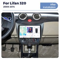 DUDUAUTO para Lifan 320 2008-2014, Sistema Multimedia Android Modificado para Auto, Bluetooth, Navegación, Carplay, Pantalla de Visión Trasera