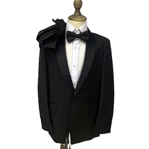 C0016 <span class=keywords><strong>Costume</strong></span> 2 pièces pour bébés garçons à un bouton Blazer pour enfants Ensemble de vestes Gilet Pantalon de couleur unie Design pour cadeau de <span class=keywords><strong>mariage</strong></span> Bay - Product Image 4