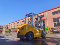 Fabricant chinois de chariots élévateurs diesel CPCD30M 3 tonnes, mât 3 étages, déplaceur latéral, certifié CE, direct usine, meilleur prix entrepôt
