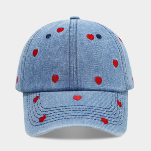 <span class=keywords><strong>Gorra</strong></span> de béisbol personalizada de 6 paneles con bordado de toro, malla <span class=keywords><strong>negra</strong></span> y azul claro, estilo Dad Hat sin estructura, con detalles metálicos. - Product Image 4