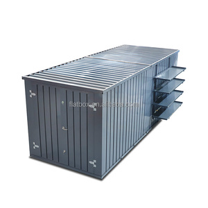 Panel de pared de PVC de imitación de <span class=keywords><strong>madera</strong></span> Estudio de prefabricación de contenedor superior plano asequible, residencia familiar a la venta - Product Image 4