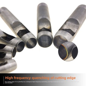 Vòng Hollow da đấm công cụ thiết lập vành đai đấm công cụ cho crafting sản phẩm da - Product Image 4