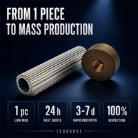 Pièces de robot personnalisées par usinage CNC, brochage, électroérosion à fil, perçage - Usinage du bronze/acier inoxydable/laiton/aluminium/acier