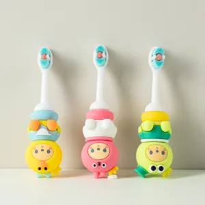 Best Selling Customized Cute Cartoon Super Soft Kid Toothbrush Travel Hotel Children Toothbrush