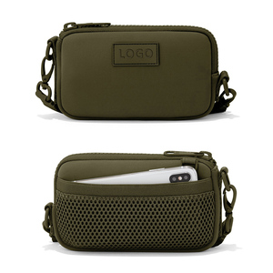 Borsa a Tracolla in Neoprene Trapuntato Personalizzata con LOGO, Cinghie Regolabili, Impermeabile, per Uomo e Donna, <span class=keywords><strong>Porta</strong></span> <span class=keywords><strong>Cellulare</strong></span> - Product Image 2
